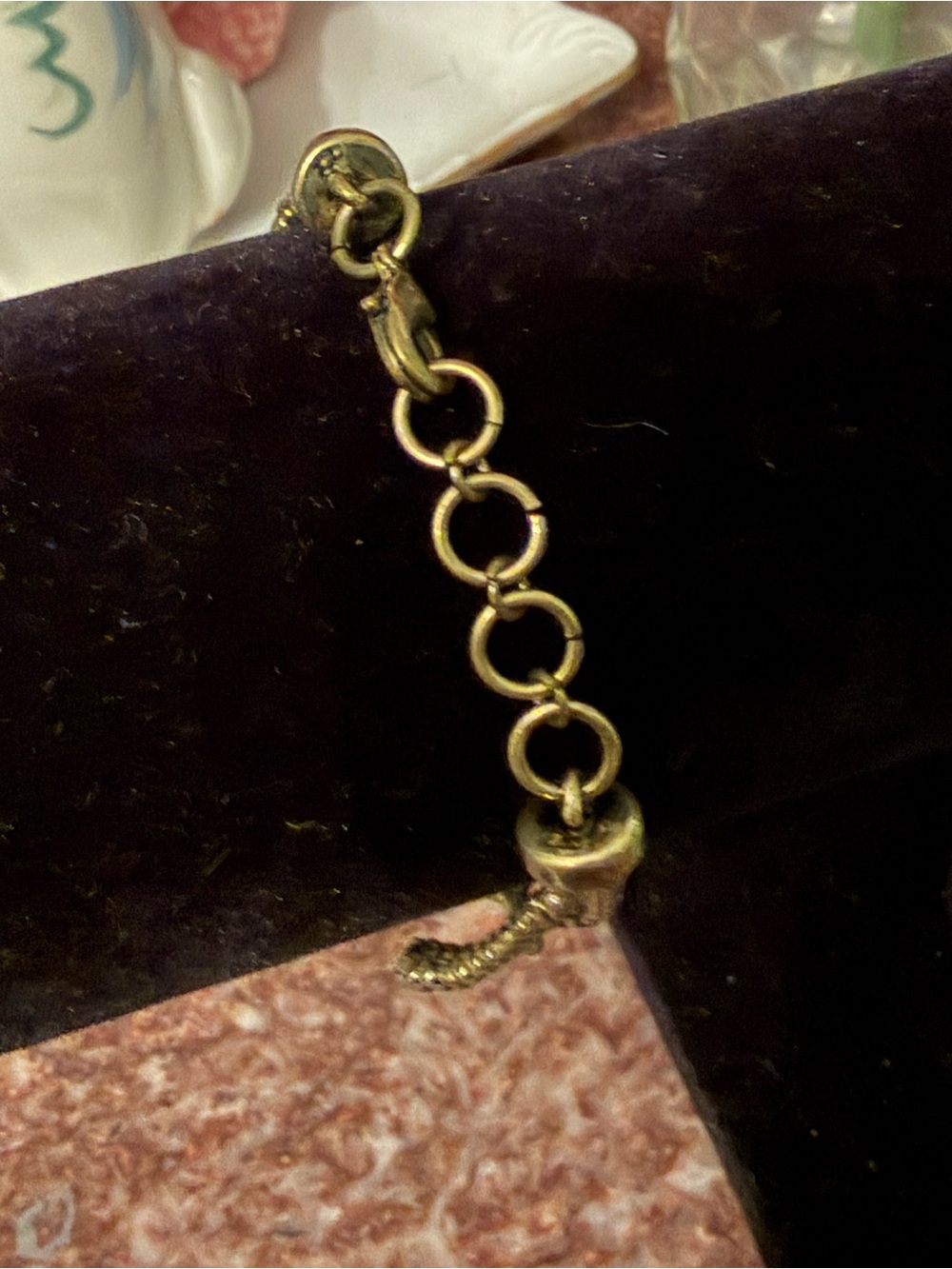 Gold-Tone Multistone Bracelet with Yellow & Abalone Accents - Picture 3 of 4
